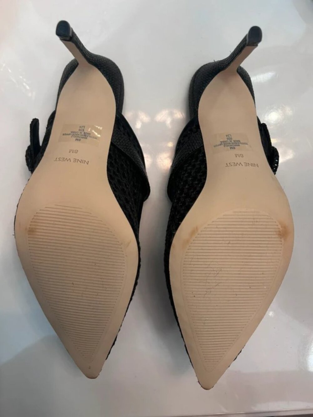 Nine West Size 38 Cute Heels for Summer - Picture 2 of 3